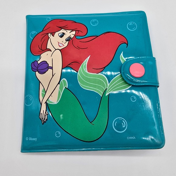 Disney Other - Vintage Disney The Little Mermaid Ariel Kids Wallet Bifold